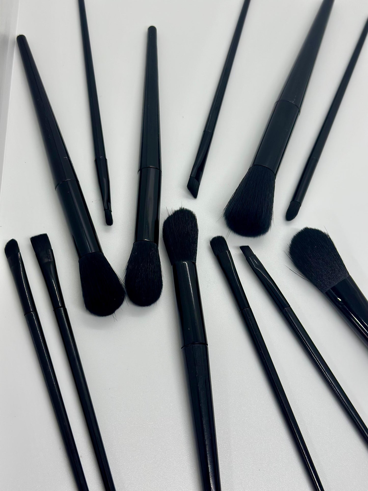 Set de Brochas Profesionales Negro